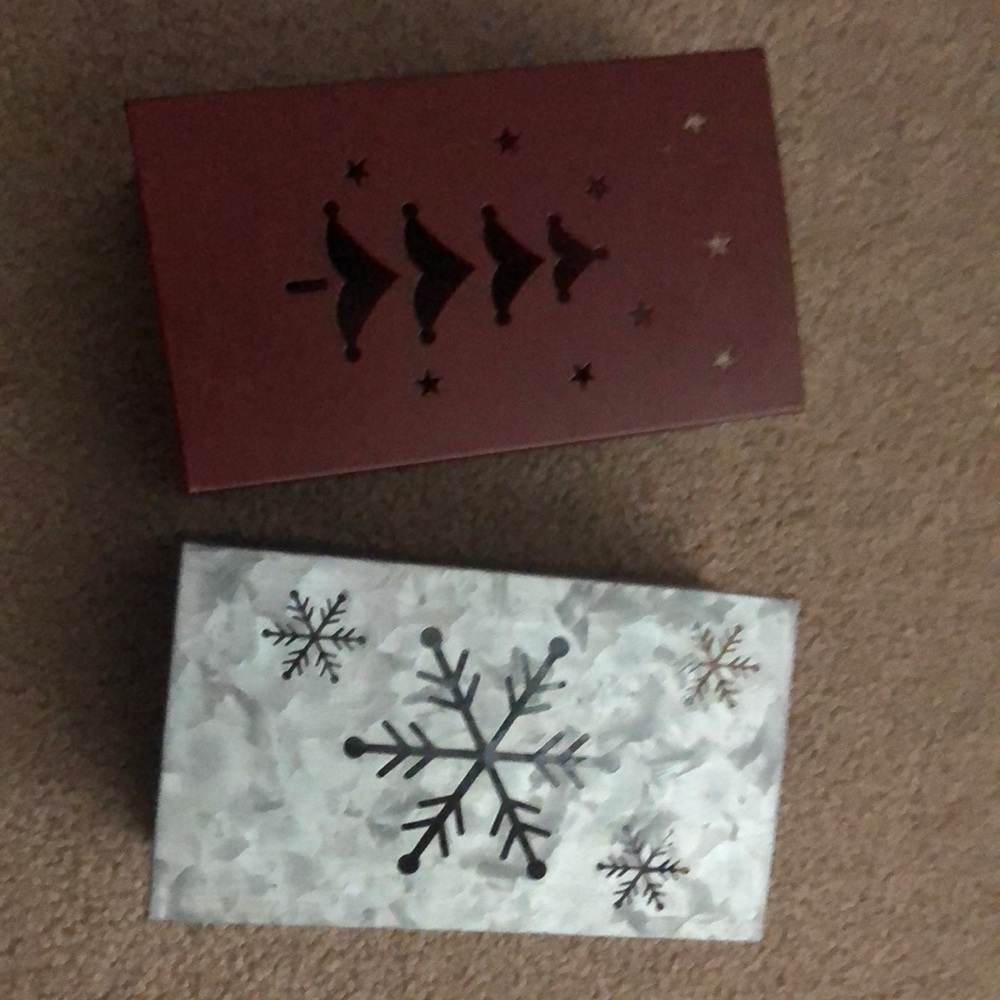 Christmas tea light Candle holder
